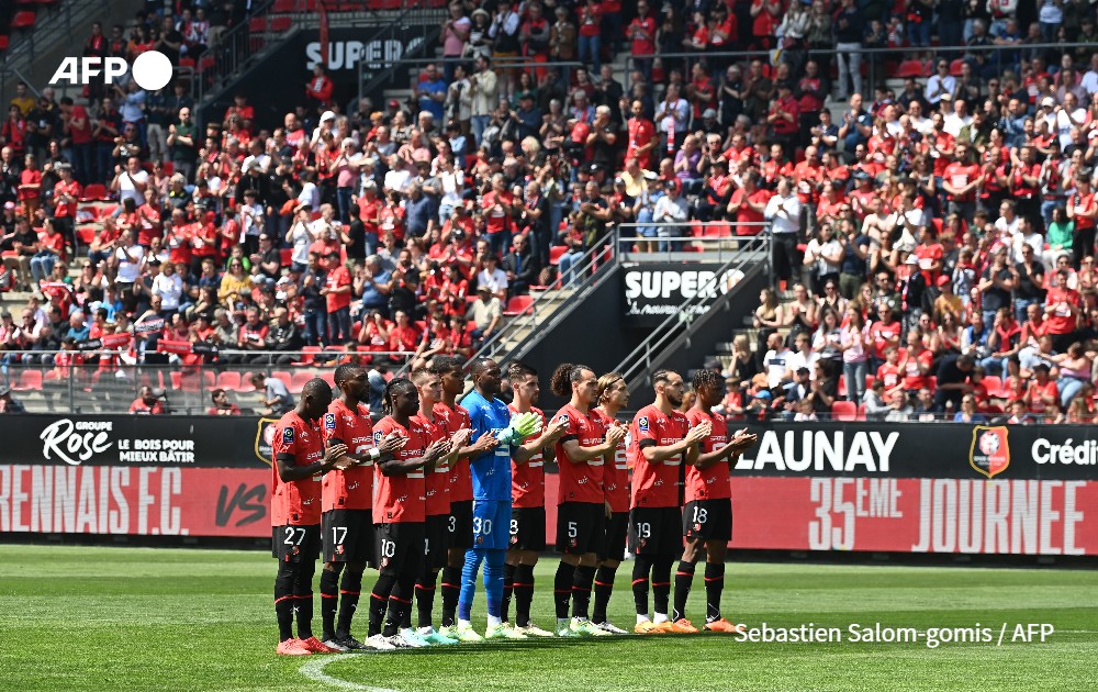 Hommage Arman Soldin au Stade Rennais, dimanche 14 mai